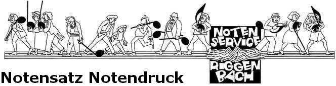 Notensatz Notendruck